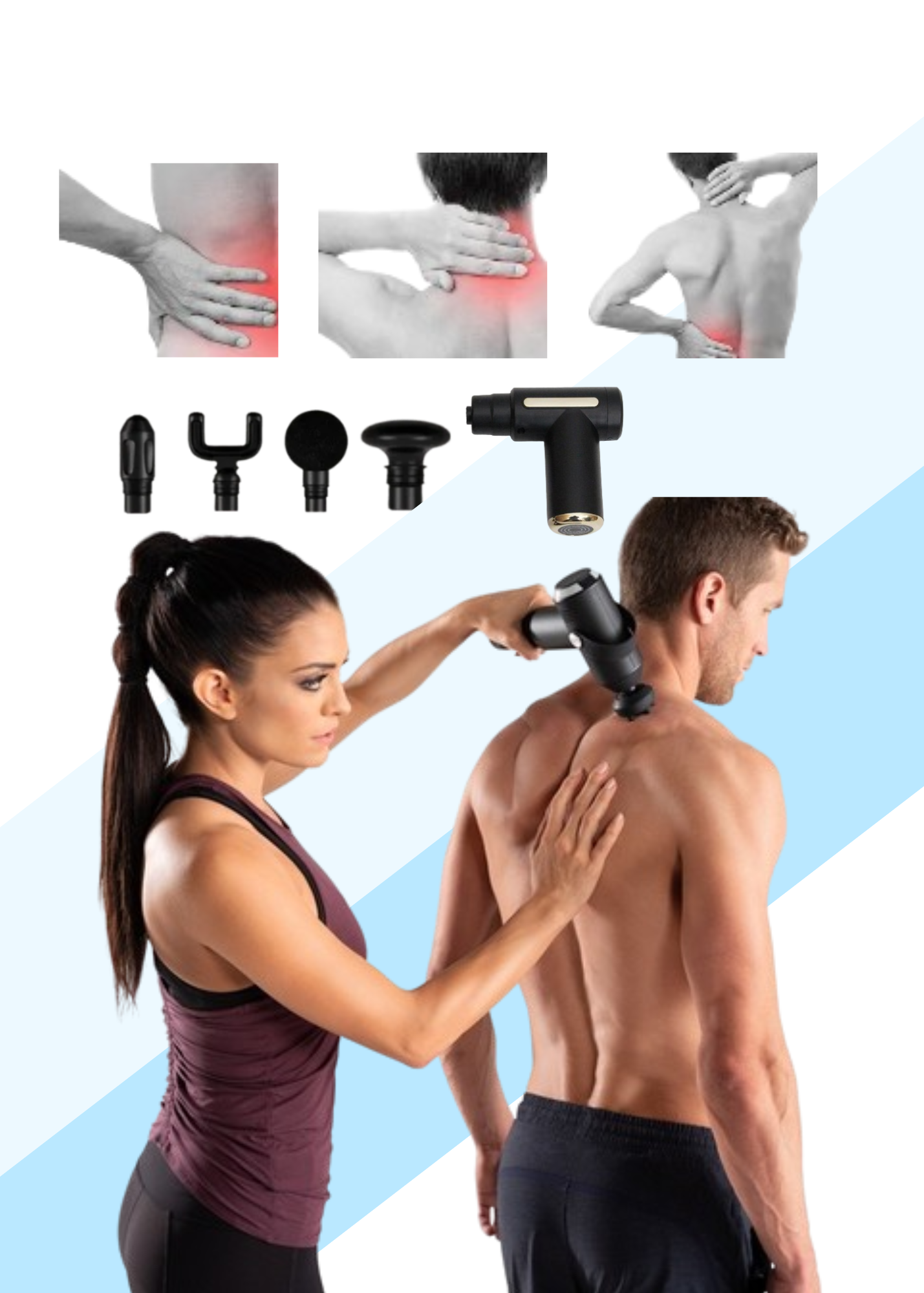 Pistola De Masajes Portátil Massage Gun®